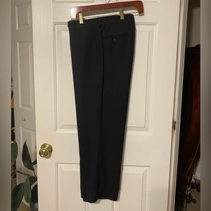 Stafford Mens Size 30x30 Black Dress Pants